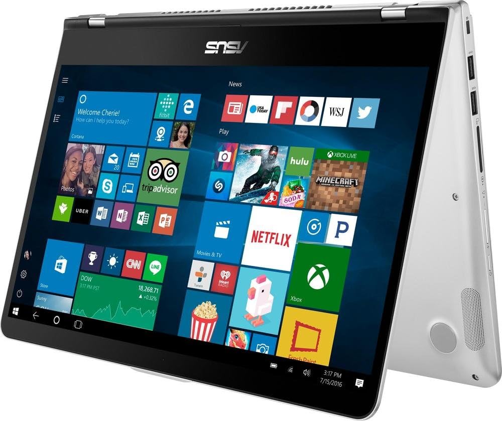 ASUS 2-IN-1 Q405UA - 14" FHD TOUCH - 8GEN I5-8250U - 8GB RAM - 512GB DISCO DURO - SILVER 