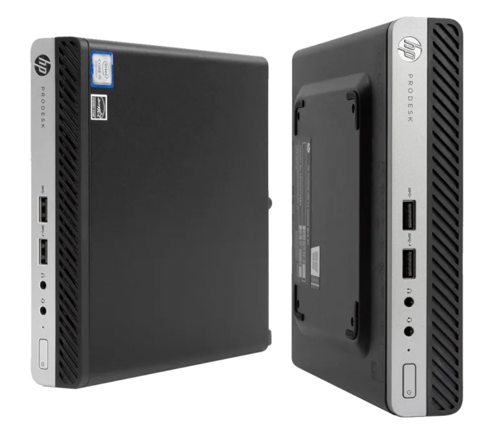 CPU HP PRODESK 400 G4 TINY i5 8TH 8GB RAM 256GB SSD  *