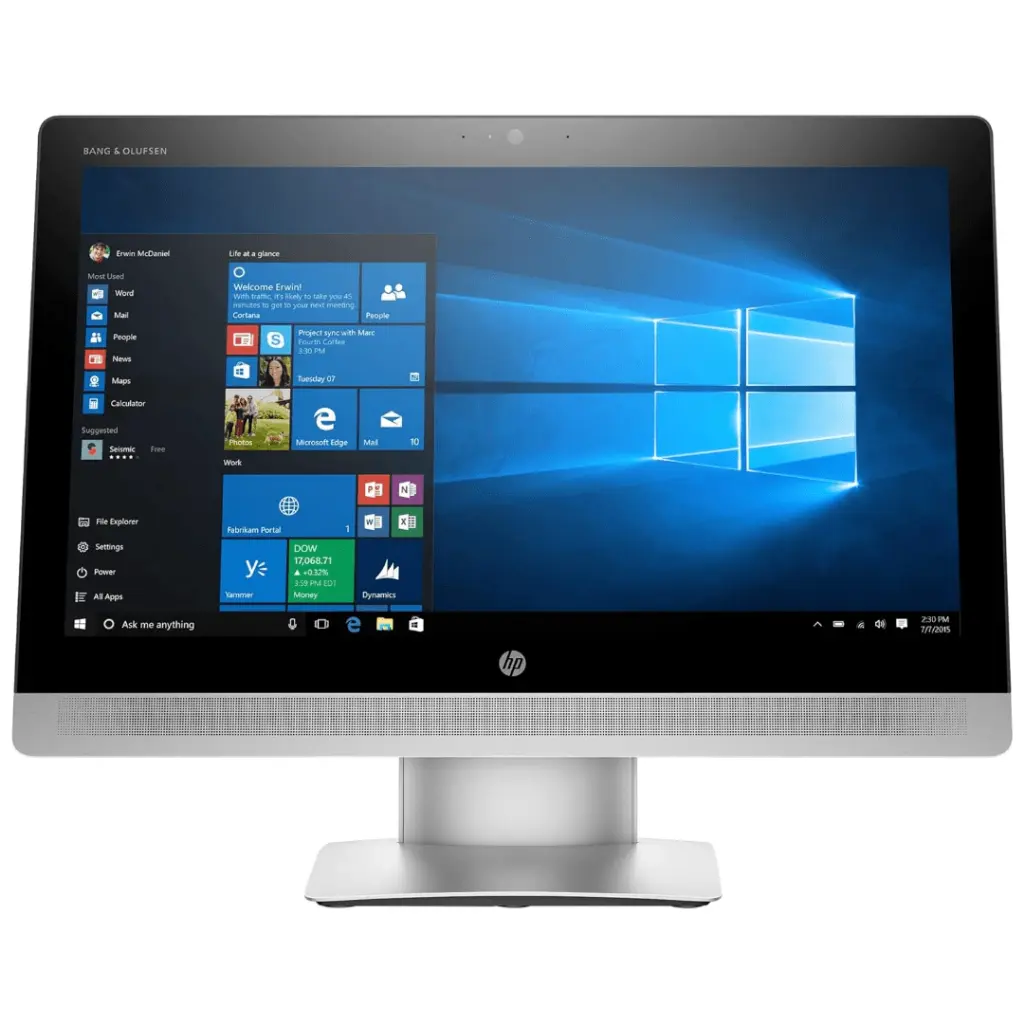  ALL IN ONE DELL 24PULG I5 7TH 8GB RAM 128GB SSD  