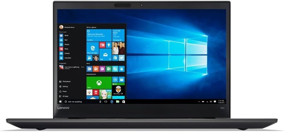 LENOVO T570 i7 7TH GEN 8GB 256SSD