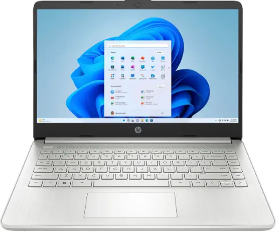 Laptop HP N4120 14" Intel Celeron 4GB RAM 128GB eMMC Natural Silver