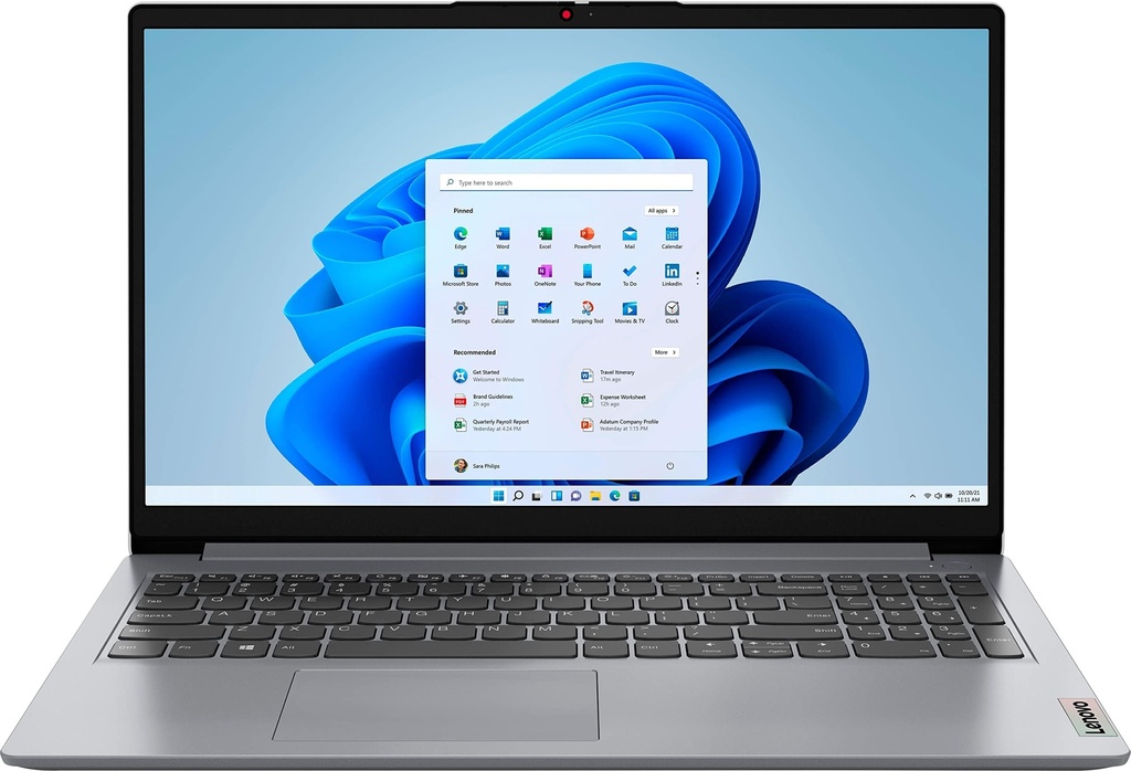 Laptop Lenovo Ideapad 1i 15.6" FHD Intel Core i3-1215U 8GB 256SSD Intel uhd Graphics Touchscreen