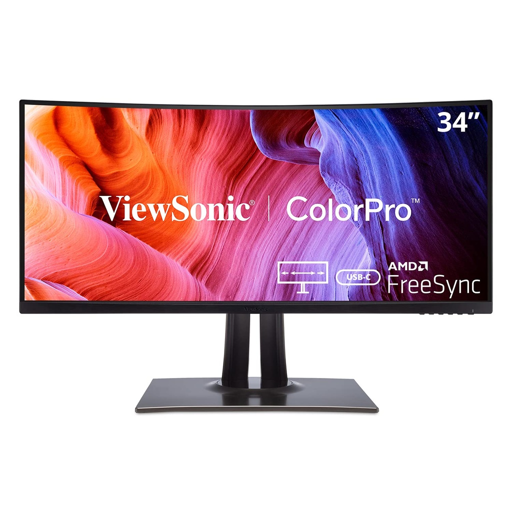 MONITOR VIEWSONIC VP3481 DE 34 PULGADAS CON HDMI, TIPO C Y DISPLAYPORT