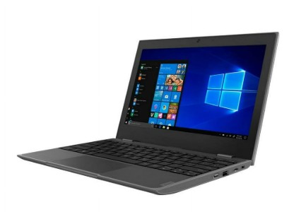 MINI LAPTOP LENOVO 100e 2nd Gen Intel N4020@1.10GHz 4GB 64GB SSD 11.6” Windows 10 Pro