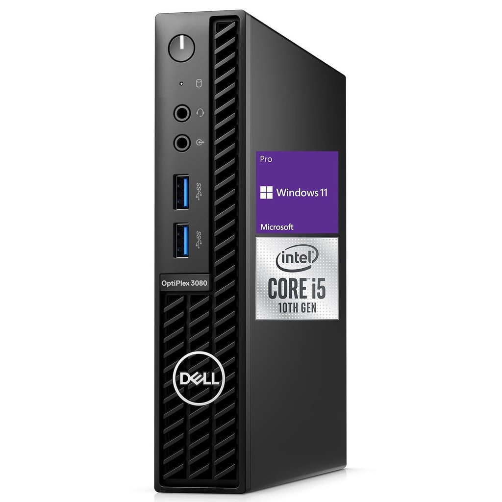 CPU DELL OPTIPLEX 3080 TINY I5 10TH 8GB RAM 256SSD * 