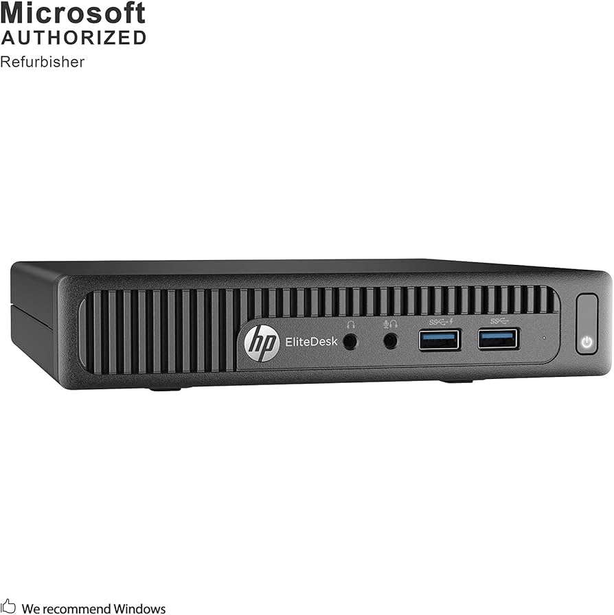 CPU HP ELITEDESK 705 G3 TINY  AMD PRO 8GB 500GB HDD  * 